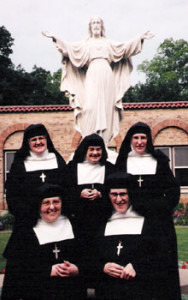 Sacred Heart and Sisters Outdoors